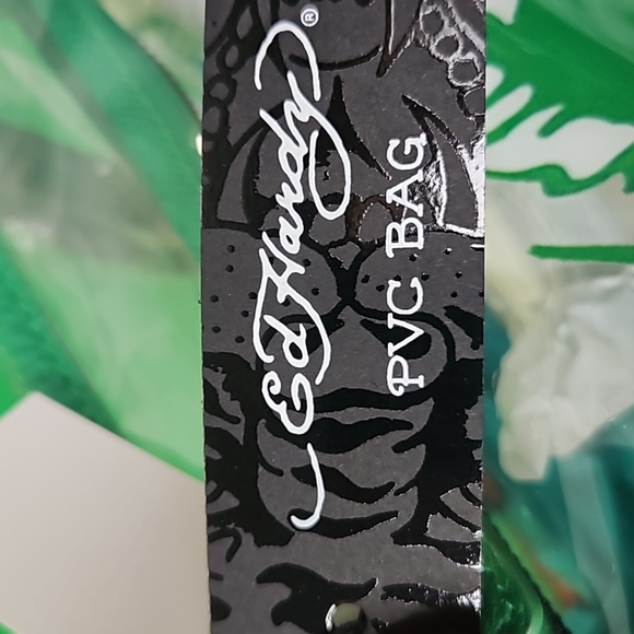 Ed Hardy PVC zippered Beach Bag - Picture 6 of 11